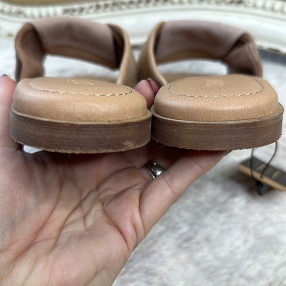 Crevo | Emery Blush Leather Slip On Slide Sandal, Size 11 NIB - Picture 9 of 16